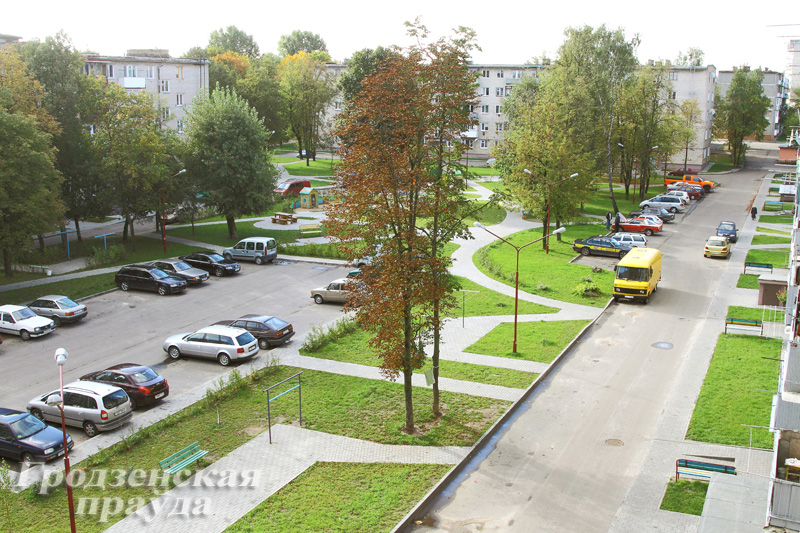 До конца октября в Гродно благоустроят 33 дворовые территории