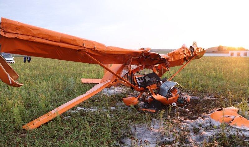 На Слонимщине разбился самолет. Погибли двое минчан
