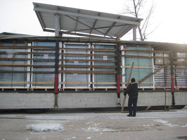 Стеклопакеты на сумму Br15,5 млрд задержали на белорусско-польской границе 