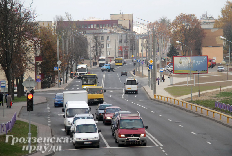 Открыто движение по обновленной улице Буденного в Гродно (ФОТО)