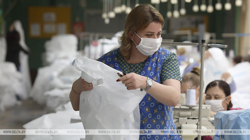Спрос на защитные изделия в Беларуси полностью удовлетворен - "Беллегпром"