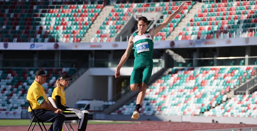 Белорус Иван Шилец победил в прыжках в длину на II Играх стран СНГ