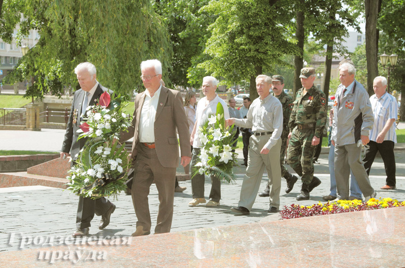 Гродно посетила делегация ветеранов и журналистов из Литвы