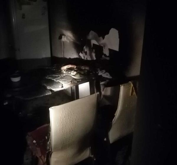 В Гродно в одной из десятиэтажек горела квартира