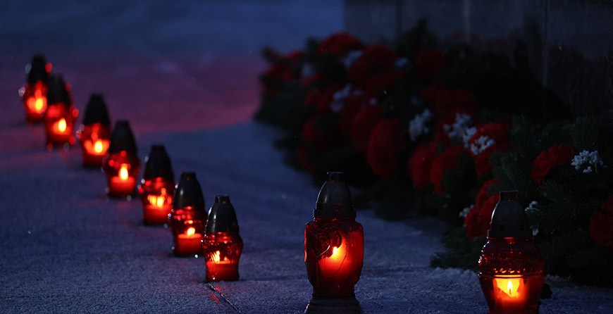 Всебелорусская молитва о мире состоялась в мемориальном комплексе "Хатынь"