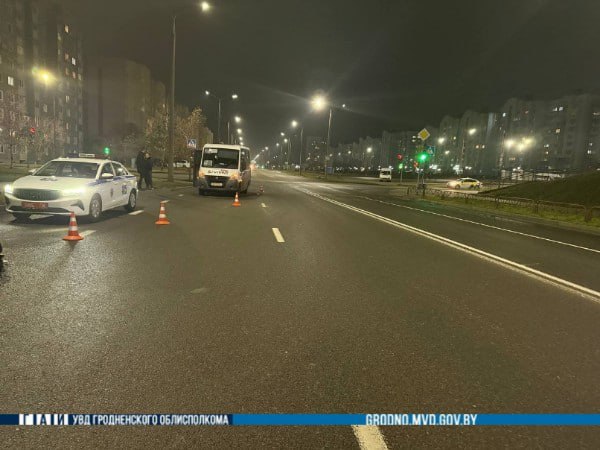 В Гродно автобус сбил пешехода