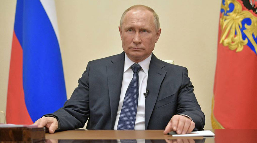 Владимир Путин продлил нерабочий режим в России до 30 апреля из-за коронавируса
