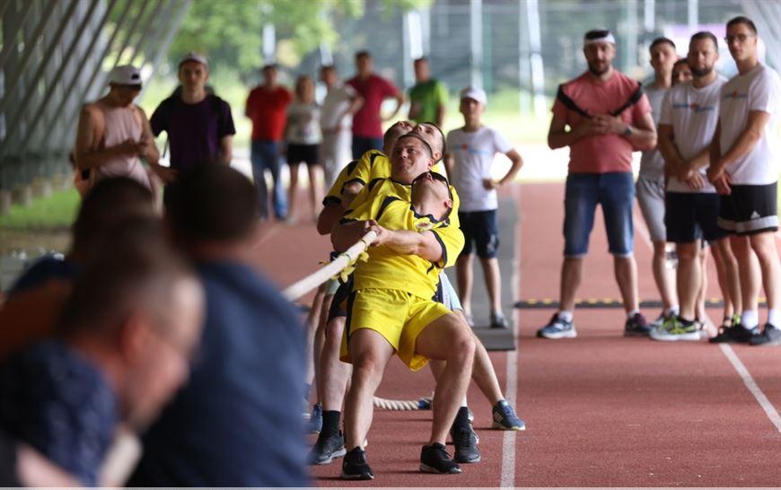 Команда Гродненской области лучшая среди областей на спартакиаде СМИ в Стайках