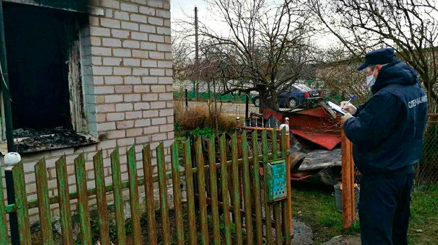 В Лиде на пожаре погибла пожилая женщина