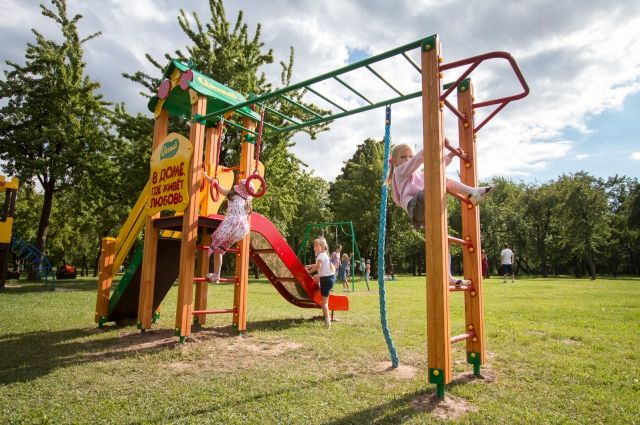 В Лиде установят три детских игровых комплекса 