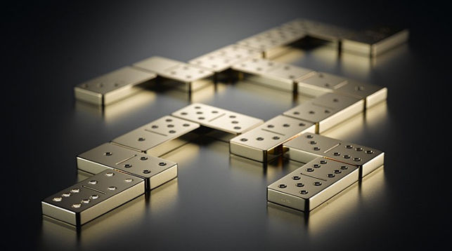 Домино из золота и бриллиантов выпустили в Германии