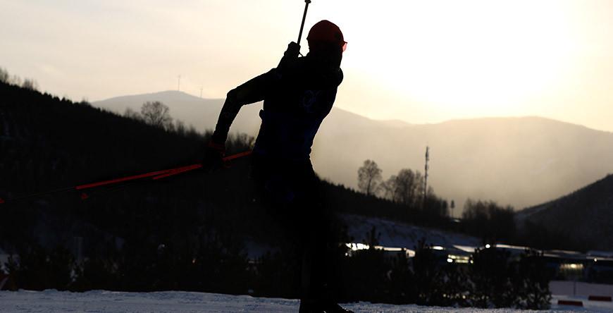 Белорусские биатлонисты заняли третье место в эстафете на чемпионате России