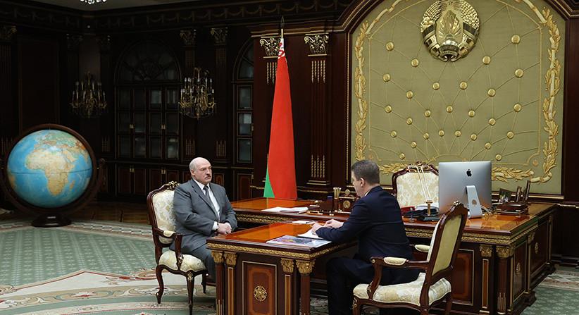 "Минск - это город, с которого надо брать пример" - Александр Лукашенко принял с докладом мэра столицы