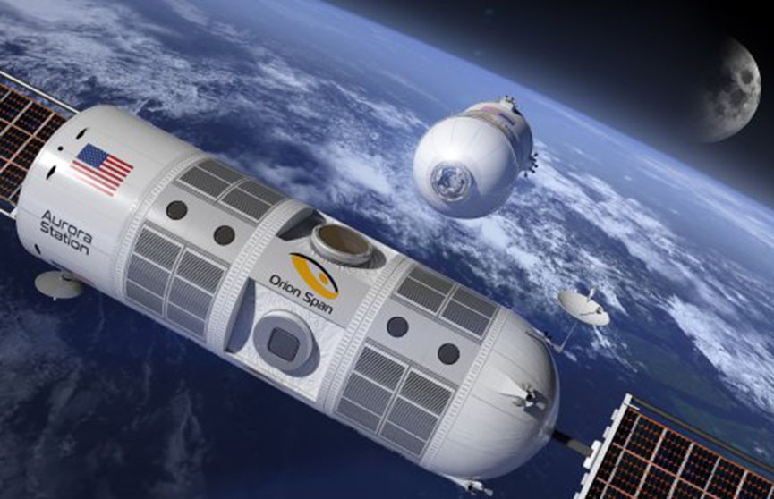 Космический отель хотят открыть на орбите Земли в 2021 году (Видео) 