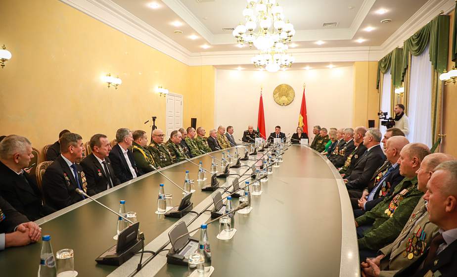 В облисполкоме прошел торжественный прием, посвященный Дню памяти воинов-интернационалистов