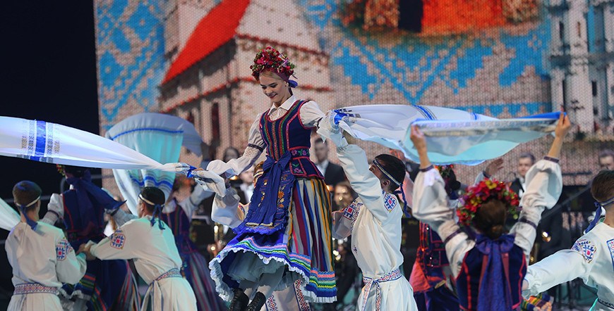 ФОТОФАКТ: Гала-концерт для делегатов VI Всебелорусского народного собрания "Мы народ..."