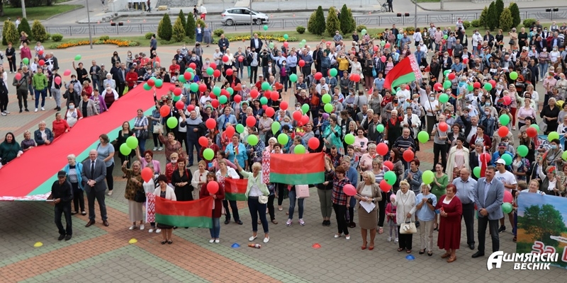 Ошмянцы выбирают мир: мы — вместе, мы — едины!