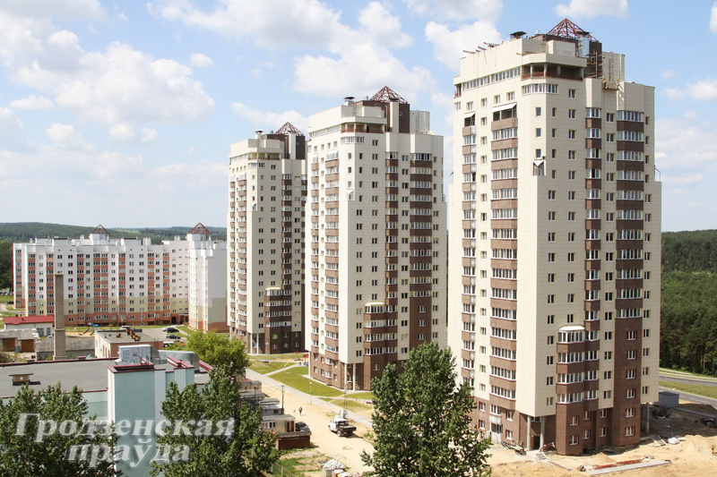 Свыше 800 квартир в многоэтажках Гродно будут сданы к концу полугодия