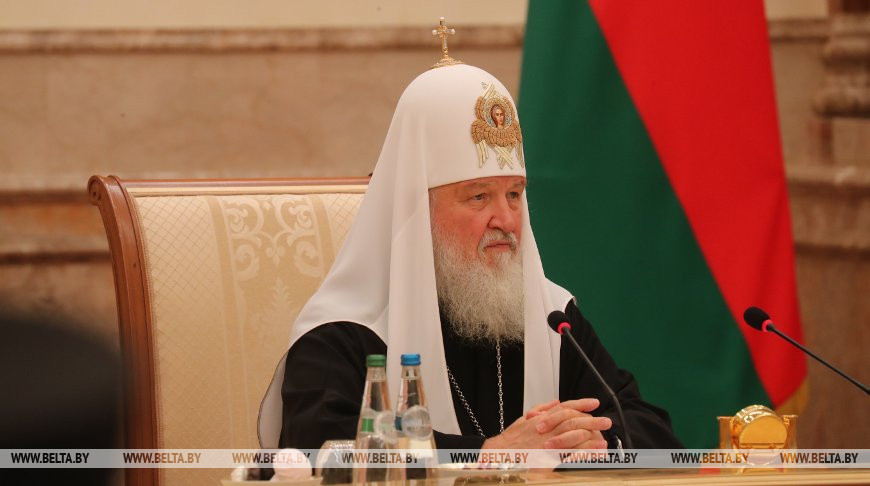 Александр Лукашенко поздравил Патриарха Московского и всея Руси Кирилла с Пасхой