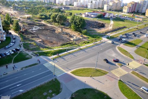 В Гродно с 11 по 30  ноября закроют движение транспорта по перекрестку Дзержинского–Курчатова
