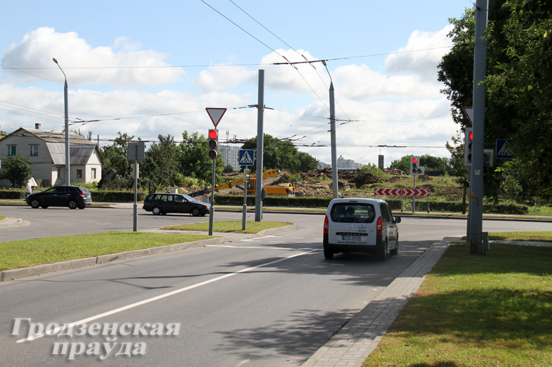 В Гродно начались подготовительные работы по соединению улицы Курчатова