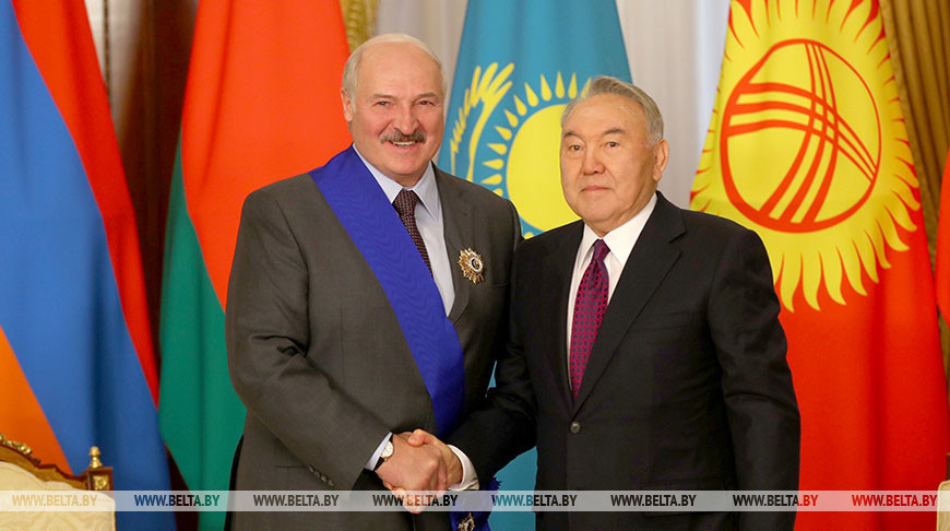 Состоялся телефонный разговор Александра Лукашенко с Нурсултаном  Назарбаевым