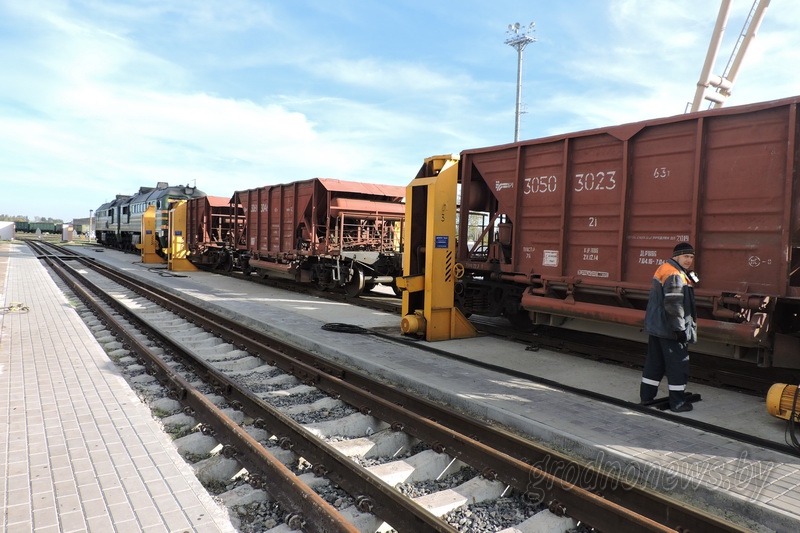 Где вагоны меняют колеса?