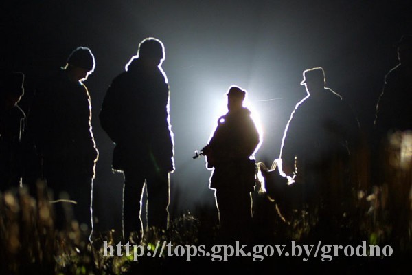33 нелегала за выходные задержали в Гродненском районе пограничники