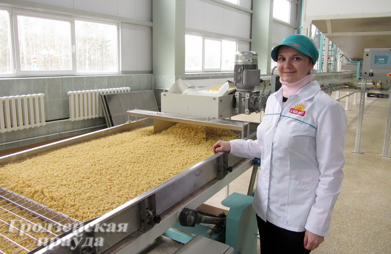 В Лиде начат выпуск макарон под маркой LIGRANO