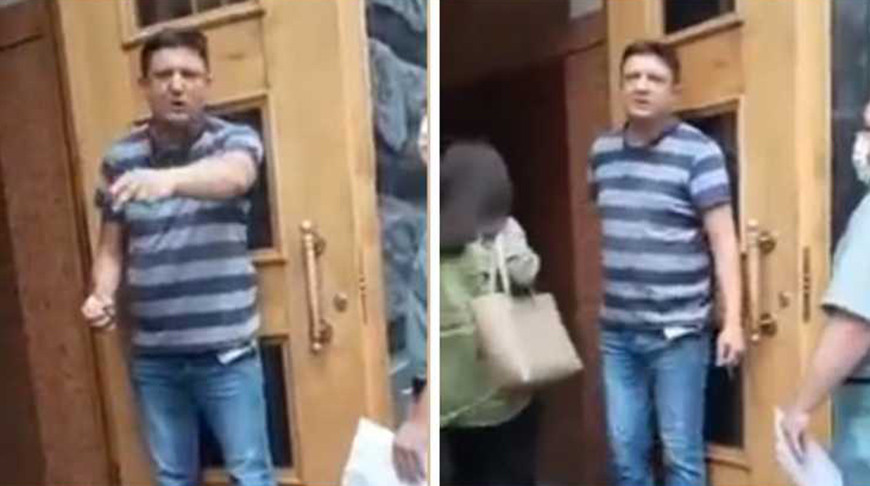 В Киеве мужчина с гранатой угрожает взорвать здание правительства