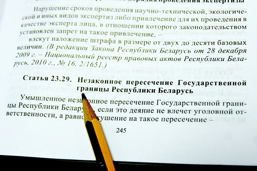 Возле Гожи пограничники задержали россиянина, который пытался незаконно пересечь белорусско-литовскую границу