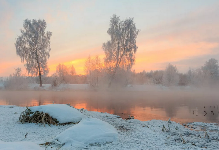 Местами туман и гололед ожидаются в Беларуси 25 января