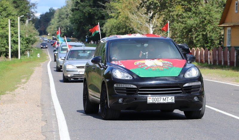 Республиканский автопробег «Символ единства» проходит на Гродненщине  