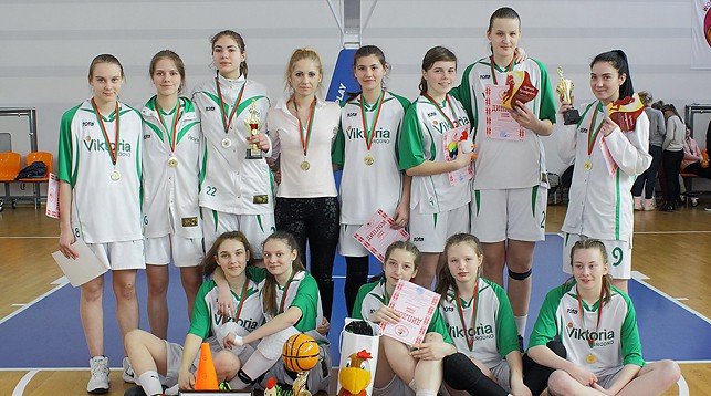 Баскетболистки из Гродно выиграли "Финал четырех" детско-юношеской лиги