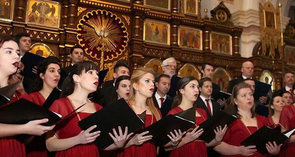 Коллективы из 8 стран участвуют в фестивале "Коложский Благовест" в Гродно
