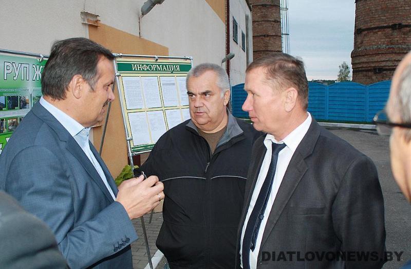 Дзятлаўшчыну з рабочым візітам наведаў намеснік прэм’ер-міністра Рэспублікі Беларусь Анатоль Калінін