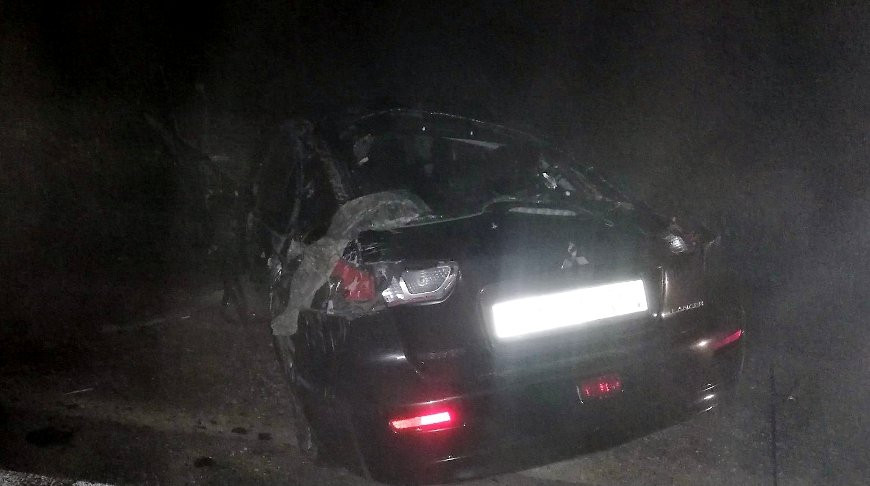 Два человека погибли в ночной аварии под Кореличами