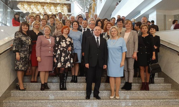 Делегация Гродненской области принимает участие в Республиканском дне учителя в Минске