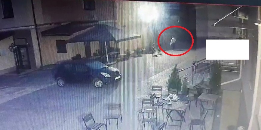 Закончил вечер происшествием. В Гродно мужчина головой разбил стекло в магазине