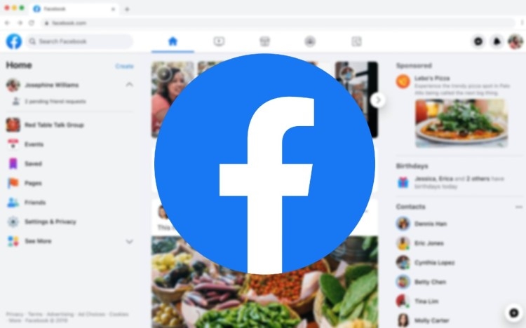 Новый дизайн Facebook уже доступен некоторым пользователям