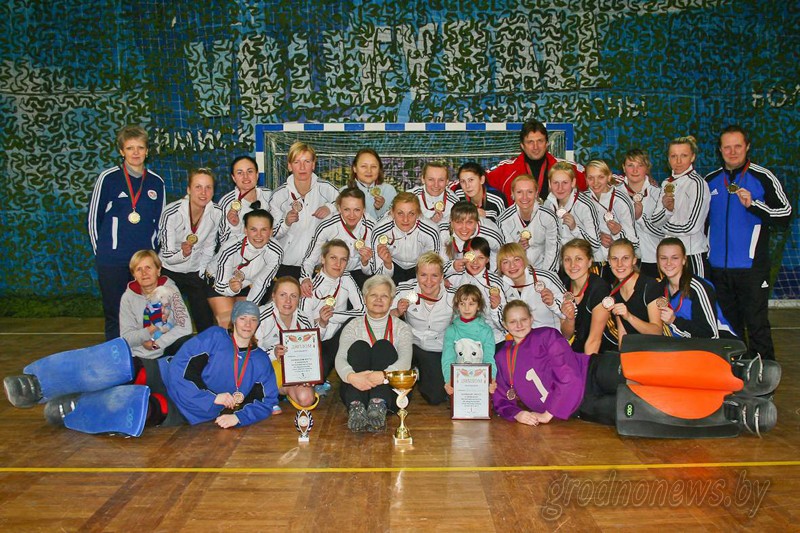 Гродненский "Ритм Азот" в 20-й раз стал чемпионом страны по индорхоккею