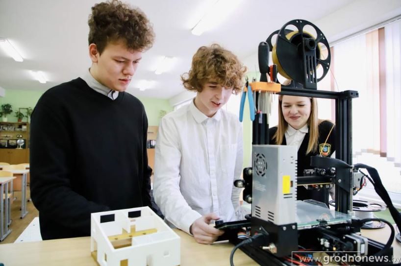 3D-моделирование за партой. Как гродненские школьники постигают азы инженерной науки