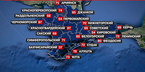 Референдум о статусе полуострова Крым завершился