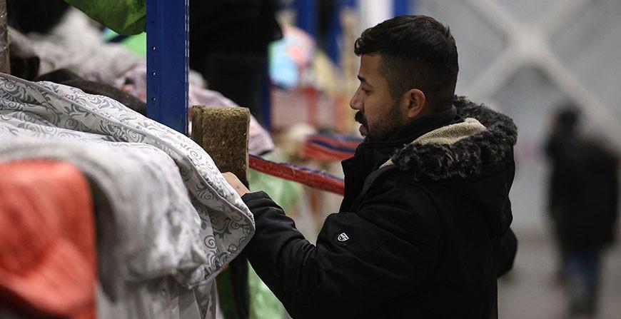 Беженец в ТЛЦ: надеюсь найти нормальную работу и спокойно жить