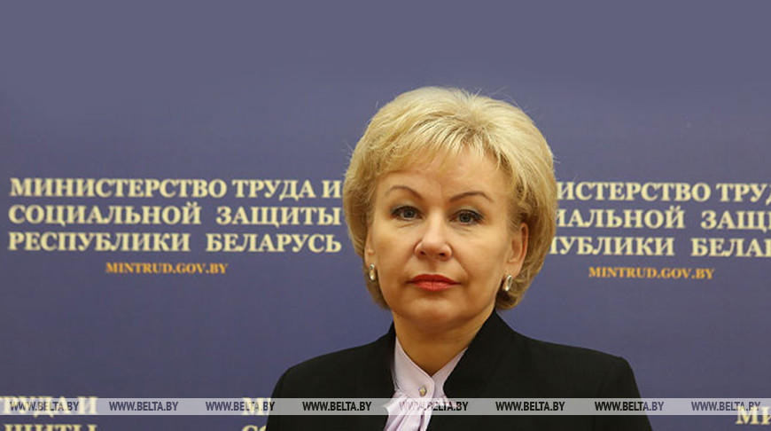 Ирина Костевич: на социальную защиту работников в условиях эпидситуации в Беларуси направят Br180 млн