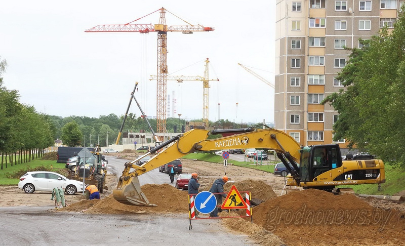 В зоне строительства торгово-развлекательного комплекса «Тринити» парковок станет больше 