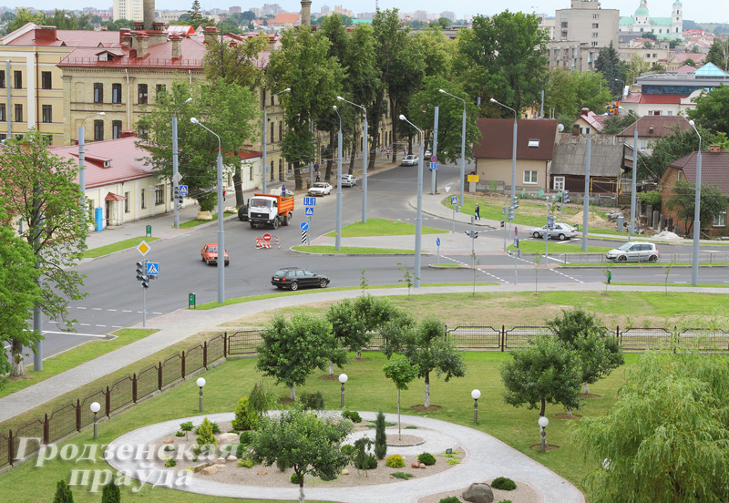 В Гродно участок улицы Дзержинского предполагается открыть к 16 июля