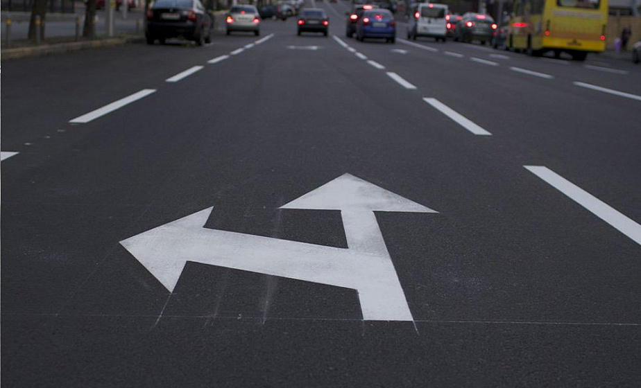 Где будет наноситься дорожная разметка 15 мая?