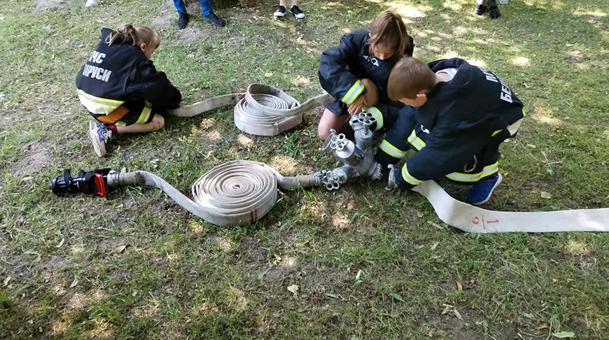 Патриотическая игра собрала воспитанников пришкольных лагерей в Свислочском районе