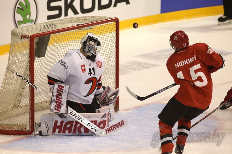 Хоккейный "Неман" завершил выступления в Лиге Чемпионов уверенной победой (+Видео)